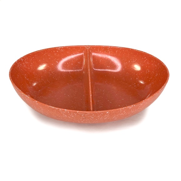 Joan Luntz 50s "Gaiety" Divided Serving Bowl from Brookpark - Picture 2 of 5